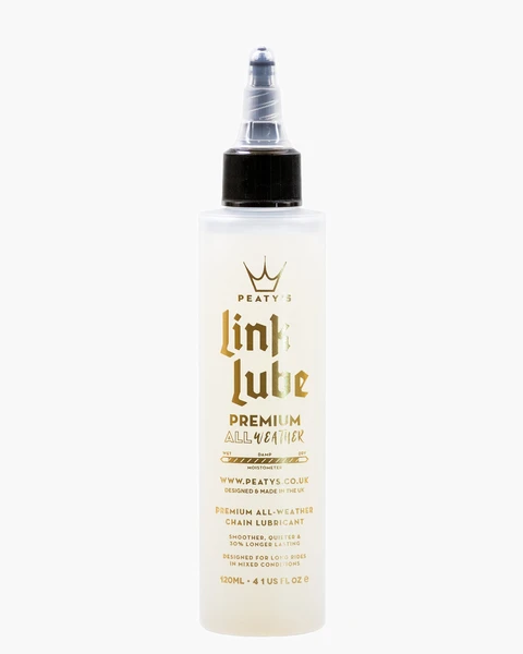 PEATY'S Lubrifiant pour chaîne LinkLube Premium All-Weather 120 ml